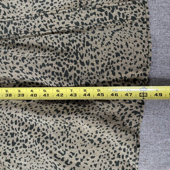 Rag & Bone 100% Silk Karen Wrap Dress Women's 8 Olive Leopard Print NWT - Picture 13 of 15